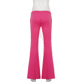 Letter Print Drawstring Sport Pants GPKJ-MR49453