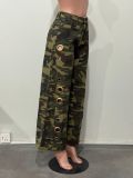 Camouflage Print Loose Jeans OD-8782