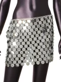 Sexy Sequin Mini Skirt GZYY-20217