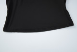 Solid Color Mesh V Neck T Shirts LJSF-T6521800H