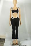 Sport Tank Top Two Piece Pants Set YWXS-XS-L45634