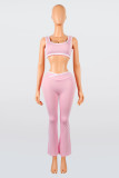 Sport Tank Top Two Piece Pants Set YWXS-XS-L45634
