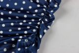 Short Sleeve Polka Dot Print T Shirts GXIY-K26L2620