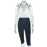 V Neck Backless Jumpsuit GJYO-JP006378