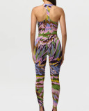 Print Sleeveless Jumpsuit GFCF-1510