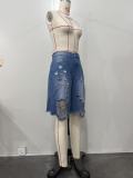 Fashion Holes Denim Shorts OD-8786