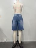 Fashion Holes Denim Shorts OD-8786