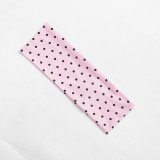 Polka Dot Print Short Sleeve Two Piece Pants Set(With Hairband) GDSF-D26ST239