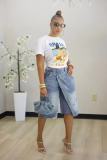 Fashion Denim Loose Shorts OD-8787