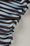 Stripe Contrast Color T Shirt GXIY-K26L2369
