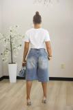 Fashion Denim Loose Shorts OD-8787