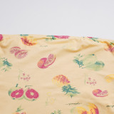 Vintage Fruit-Print Strapless Top GPKJ-MR48855