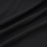 Hollow Out Wde Leg Seventh Pants GPKJ-MR50032