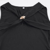 Hollow Out Patchwork Ruched Mini Dress GPKJ-MR49852