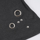 Solid Color Sleeveless Tank Top GPKJ-MR47000