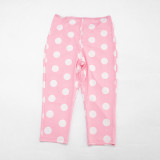 Polka Dot Print Halterneck Two Piece Pants Set(With Hairband) MXBF-Q26ST076