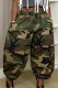 Camouflage Print Lantern Jeans LSD-2960