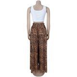 Retro Animal-Print Casual Pants BY-7768