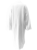 Plus Size Long Sleeve Solid Color Shirt Dress QYMF-3108