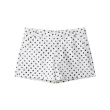 Polka Dot Print Long Sleeve Coat Two Piece Shorts Set GKYS-3110