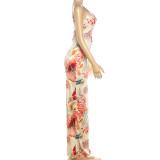 Print Sleeveless Maxi Dress GZJQ-K6D14440A