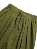 Cross Halterneck Solid Color Two Piece Pants Set HNIF-YF309