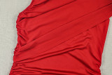 Solid Color Sleeveless Mini Dress GJYO-JD305652