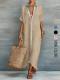 Half Sleeve Loose Cardigan Dress GSRX-985