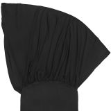Solid Color Ruched Tube Top Dress BY-7797