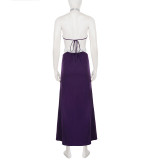 Elegant Sexy Backless Party Evening Maxi Dress GPKJ-MR50117