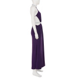 Elegant Sexy Backless Party Evening Maxi Dress GPKJ-MR50117