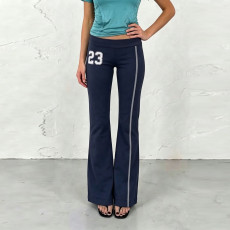 Stripe Patchwork Sport Casual Pants GPKJ-MR50390
