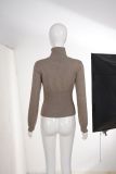 Long Sleeve Zipper Coats GPKJ-MR50748