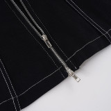 Zipper Long Sleeve Jackets GPKJ-MR50580