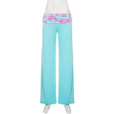 Print Loose Casual Pants GPKJ-MR49528