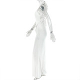 Solid Color Sleeveless Tie Up Pants Suit GJYO-JS919205