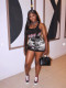 Casual Skull Print Sleeveless Mini Dress GFCF-1522