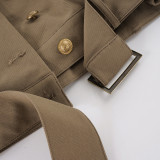 Double Breasted Waistband Jackets GPKJ-MR49925