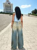 Plus Size Wahed Straight Jeans GYLN-3801