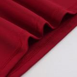 Sport Solid Color Yoga Two Piece Shorts Set GPKJ-MR51322