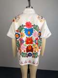 Print Short Sleeve Shirt GCNE-75559