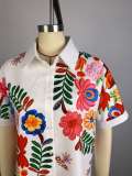 Print Short Sleeve Shirt GCNE-75559
