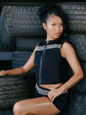 Sleeveless Rivet Two Piece Shorts Set GFCF-1503
