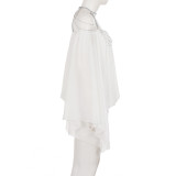Chiffon Chain Off Shoulder Mini Dress GPKJ-MR50024