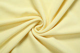 Solid Color Long Sleeve Ruched Maxi Dress DLSF-K6D15241A