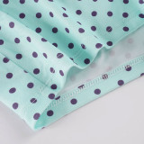Sport Polka Dot Print Three Piece Shorts Set GPKJ-MR50418