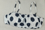 Sexy Polka Dot Print Two Piece Skirts Set GJYO-JS919260