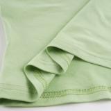 Contrast Color Sport Two Piece Pants Set GPKJ-MR51266