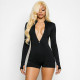 Sport Zipper Backless Romper GDSF-Y26RP310