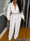 Sport Zipper Long Sleeve Pants 2 Piece Set HNIF-GY336